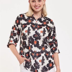 Floral Print Women's Top